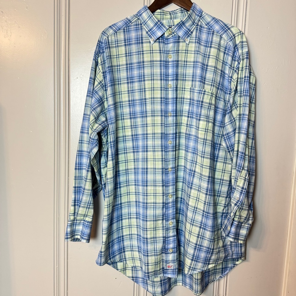Vineyard Vines by Shep & Ian Murray Shirt XL‎ Button Down Pastel Spring
